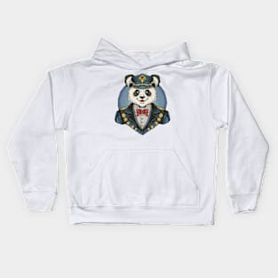 Captain Panda Kids Hoodie